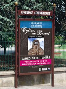 Panneau d'affichage 2 m²_0