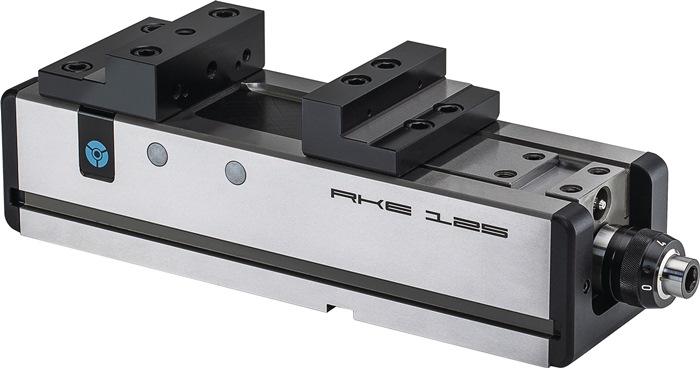 Étau compact NC RKE largeur de mors 125 mm acier hauteur de mâchoire 40 mm Rà-HM_0