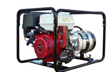 Groupe électrogène Ah-550-e - Inmesol - 740x530x520 - Moteur Honda GX-270 essence avec démarrage électrique_0