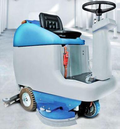 Autolaveuse autoportée Smile 80 T Fiorentini - batterie, brosses Ø390mm, largeur 800 mm, autonomie 5h_0