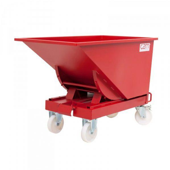 Chariot benne éco 300 à 2000 litres - Roues nylon - Idéal pour le tri des ordures - Marque Rolléco_0