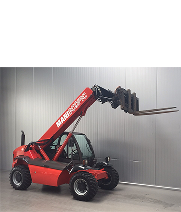 Chariot télescopique 6 mètres - Manitou - capacité 2000 kg - hauteur de travail 5,56 m - déport 3,5 m_0