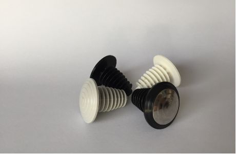 Clou podotactile Iziclou - SIG France - Ø 25 mm x 5 mm - Alliage polymères - Pose intérieure et extérieure_0