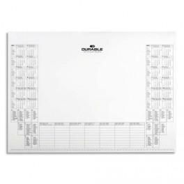 DURABLE RECHARGE POUR SOUS-MAIN CALENDRIER 25 FEUILLES - DIMENSIONS L57 X H41 CM