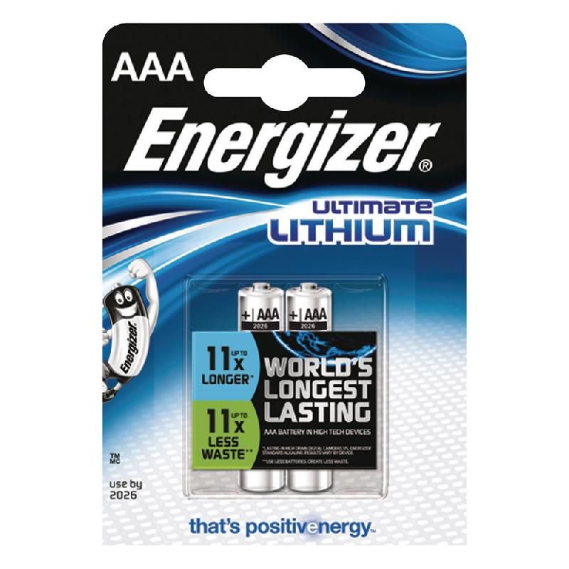 ENERGIZER PILE ULTIMATE LITHIUM - LR3 AAA - 1,5V (PRIX UNITAIRE)