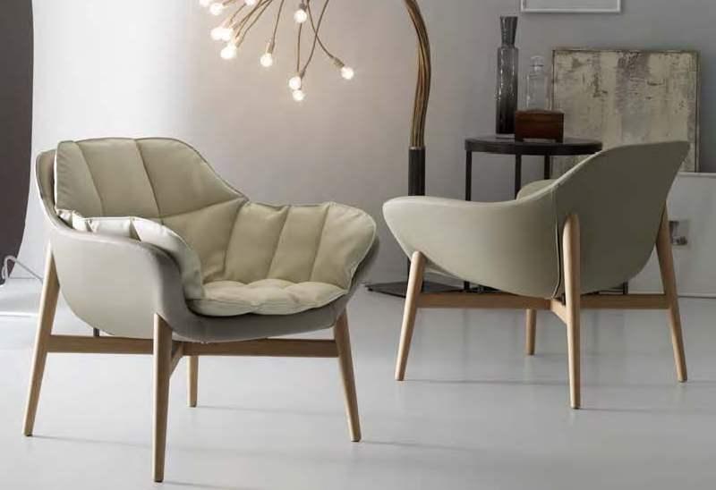 Fauteuil lounge style scandinave Manta_0