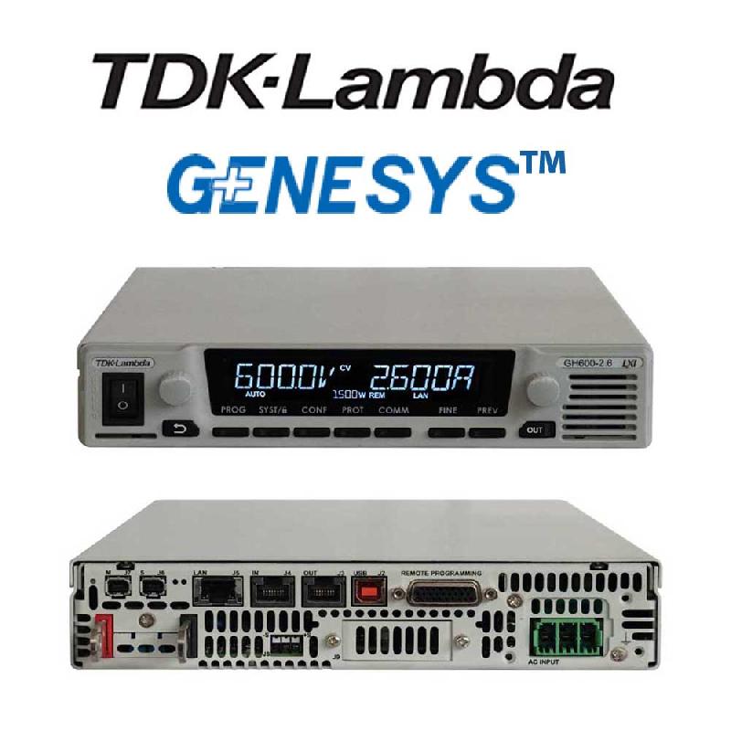 GH1KW-1-5KW-SERIE | Alimentations TDK-Lambda série GENESYS+ GH, 1 voie, 1 kW à 1,5 kW / 600 V - 150 A, 1U demi-rack 19''_0