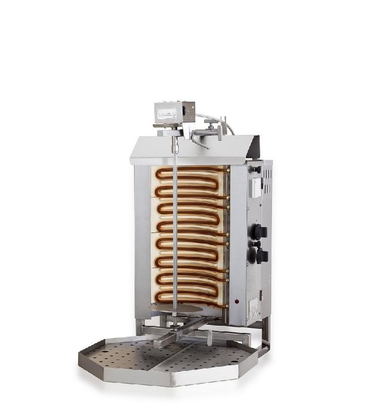 Machine gyros gril electrique moteur au-dessus 4 zones de chauffage - 7049.0020_0