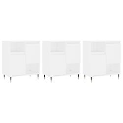 Helloshop26 - Buffet bahut commode armoire meuble de rangement organisateur cuisine salle de séjour salons 3 pcs bois d'ingénierie 02_0036997 - 3000_0