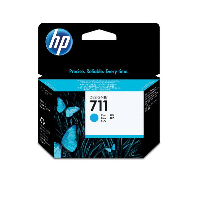 HP 711 Cartouche d'encre authentique CZ1310 - Cyan_0