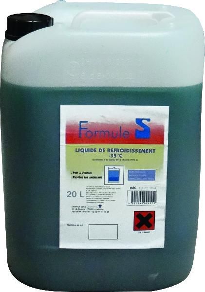 LIQUIDE REFROIDISSEMENT  (BLEU) -35° BIDON DE 20L