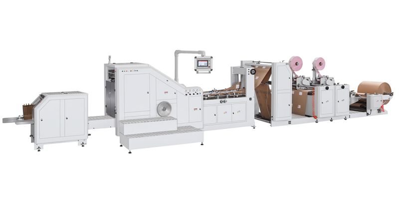 LSB-330LD+TP - Machine entièrement automatique pour sacs en papier avec poignées perforées - Haute vitesse et polyvalence_0