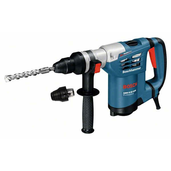 MARTEAU PERFORATEUR BOSCH SDS PLUS GBH 4-32 DFR 900 W 4,2 J AVEC ACCESSOIRES