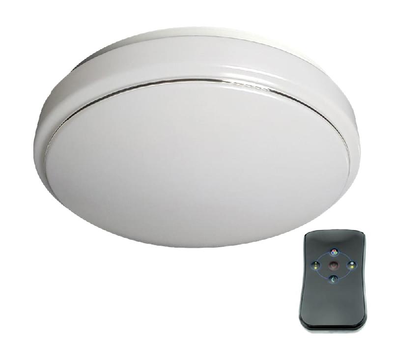 PLAFONNIER ROND LED INTÉGRÉE À VARIATION DE COULEURS (RVB+BLANC)  - 260 MM - 10 W, 3000 K_0