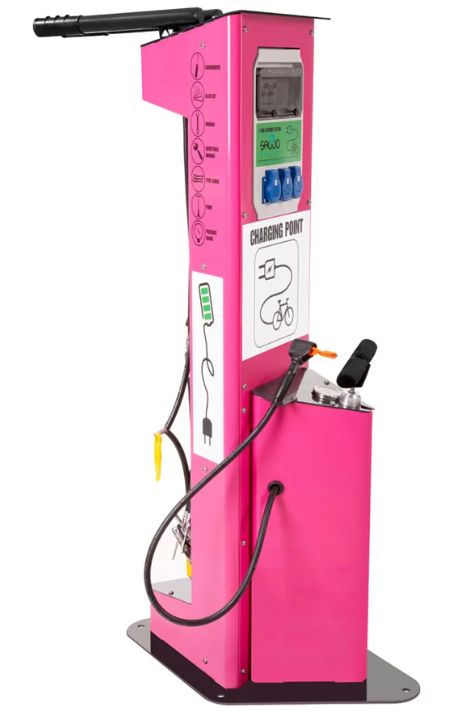 Station de réparation / gonflage / recharge pour vélo_0