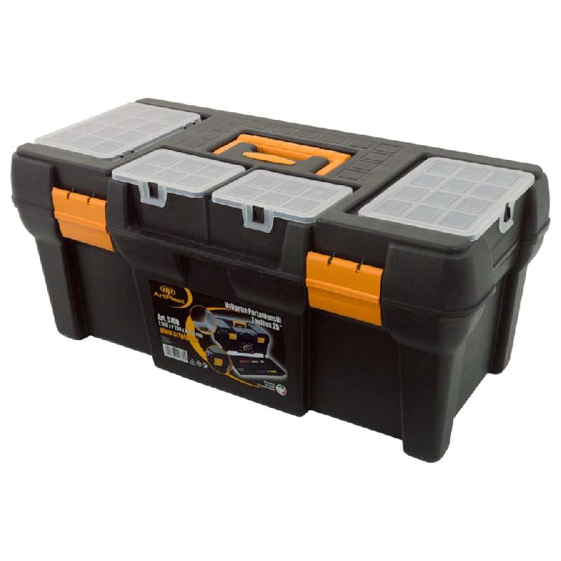 Vidaxl boîte à outils 580x280x250 mm pp 151839_0