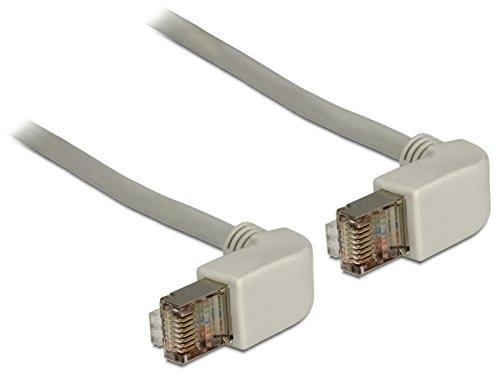 DELOCK - Câble RJ45 C6 SSTP coudé/coudé 1,0m - Réf. 83521_0