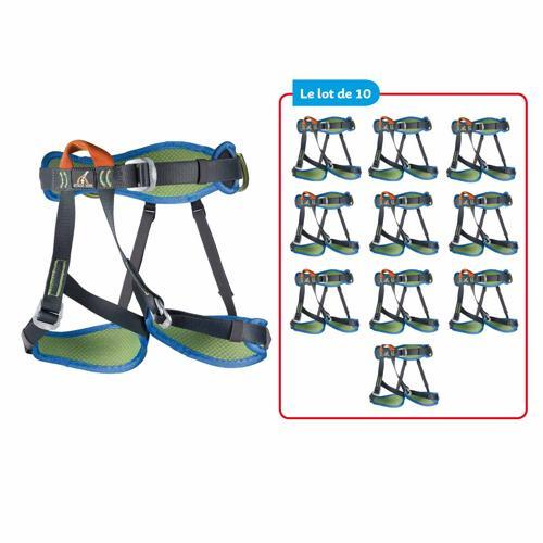 BAUDRIERS D'ESCALADE TOPAZ CAMP - LOT DE 10