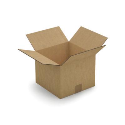 Caisse carton brune double cannelure RAJA 25x25x25 cm, lot de 15_0