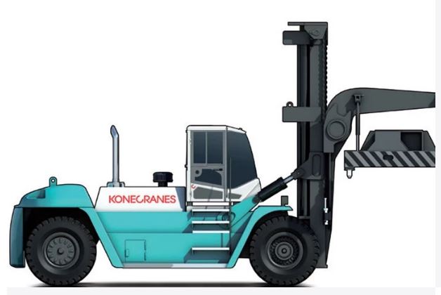 Chariot porte-container plein SMV33 G3/G4 - grande vitesse de fonctionnement, capacité de 26 à 52 tonnes_0