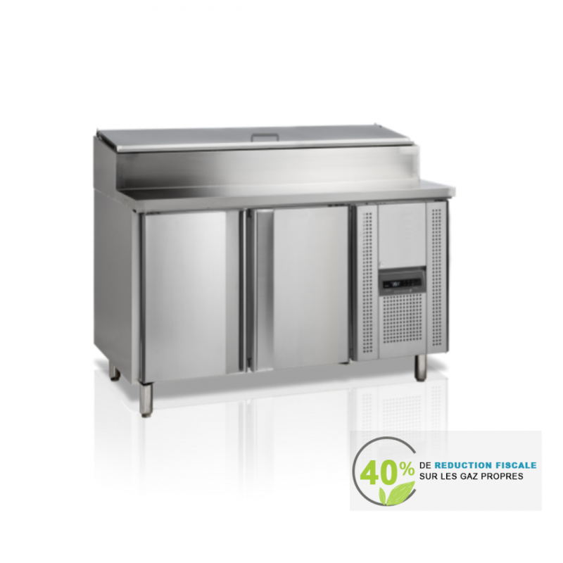 Comptoir de préparation de sandwich GN1/1 en acier inoxydable - Réf SS7200_0