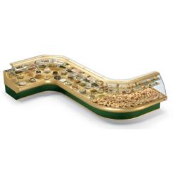 Comptoir réfrigéré ventilé Europa ESS-200/SS - sans réserve, sans groupe, sans joues_0