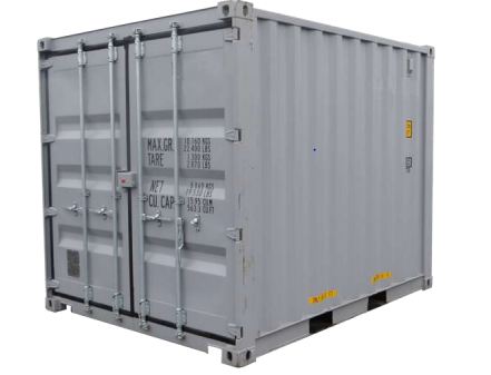 Containers maritimes standards - 10 pieds dry - Dimensions extérieures et intérieures détaillées_0