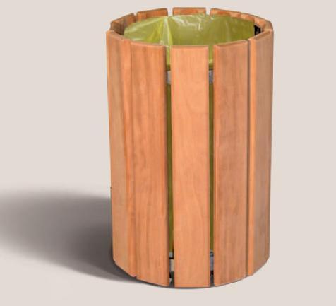 Corbeille en bois certifié FSC 