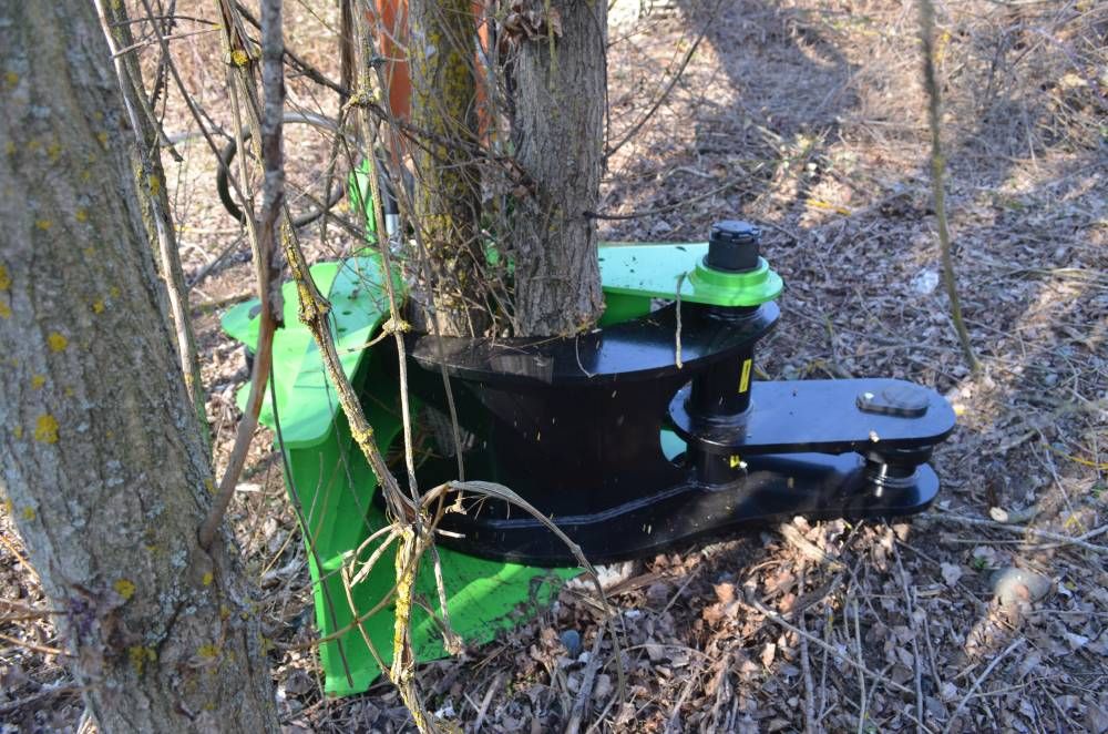 Grappin coupeur forestier BI500 - OMEF-Group SRL - Prise min du tronc 200 mm - Ouverture de coupe 450 et 500 mm - Pour excavateurs 20 à 40 tonnes_1