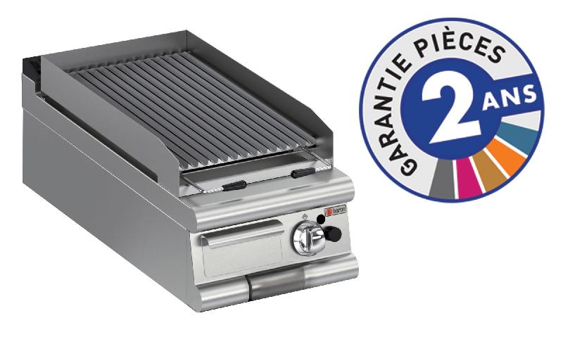 Grillade pierres de lave à gaz - grille réversible 18 dm² - Baron Gamme 700 - 70TGPLG400_0