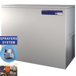 Machine à glace 155 kg/jour sans réserve - condenseur à eau - Nordica Line modulaire ICE155MW 862x555x720_0