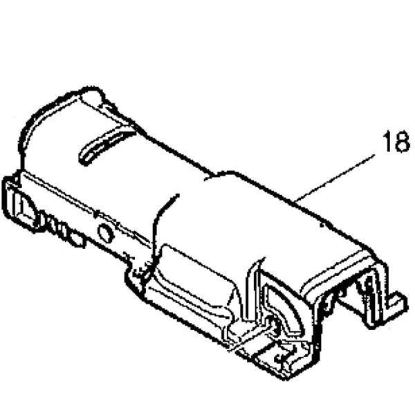 MAKITA CARTER D'ENGRENAGE CPL POUR JR3070CT(154551-6)