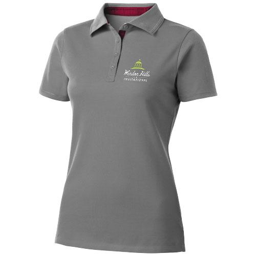 Polo femme Hacker - col côte en tricot plat - maille piquée 100% coton - 220 g/m²_0