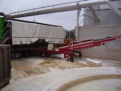 Presse à bande de déshydratation des boues - Tessenderlo Chemie - Service in Separation_0