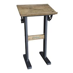 Antic Line Créations Pupitre fer/bois 61 X 41 X 104 - marron Bois massif CS1425_0
