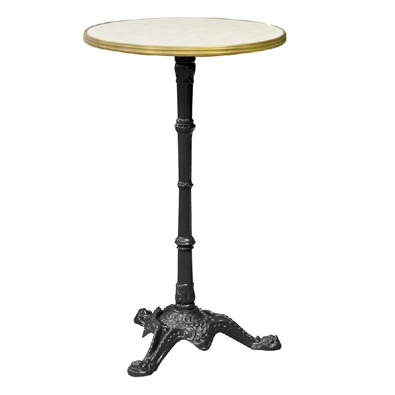 Table de restauration - piétement mange debout 1103 MDS - plateau Ø60_0