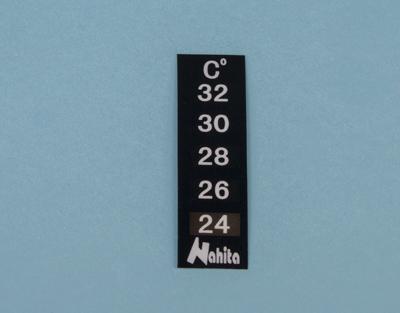 Thermomètre cristal liquide petit, 24/32 ºC - Ref.: KJR012_0