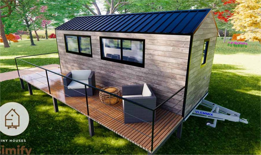 Tiny house sur remorque