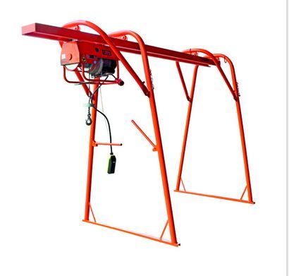 Treuil électrique sur tréteau / portique - sirl - poids 300 kg_0