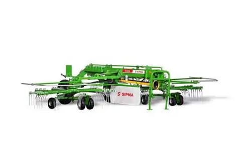 ZK 650 WIR - Andaineur agricole SIPMA - Largeur de travail 6,50 à 7,20 m - Transmission durable et pliage hydraulique_0