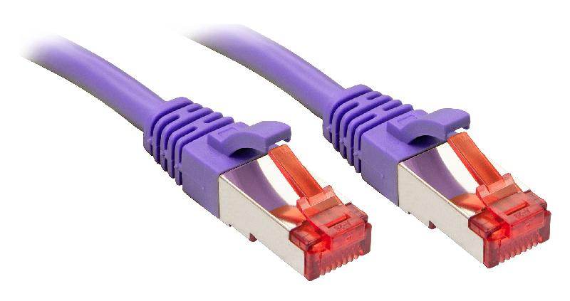 LINDY 47826 - Câble réseau RJ-45 Cat.6 S/FTP cuivre 250 MHz - 5 m - Violet_0