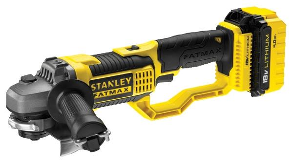 Meuleuse à angle STANLEY FMC761M2 - Électrique sans fil 18V - Batterie Lithium-Ion 4Ah_0
