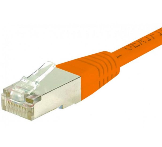 Cordon RJ45 Catégorie 6 S/FTP - Orange - Longueur 1,5 m - Référence 854468_0