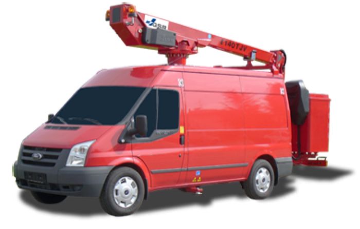 E140TJV - Fourgon nacelle GSR - Hauteur de travail 14,4 m - Déport 8,5 m - Charge utile 220 kg_0
