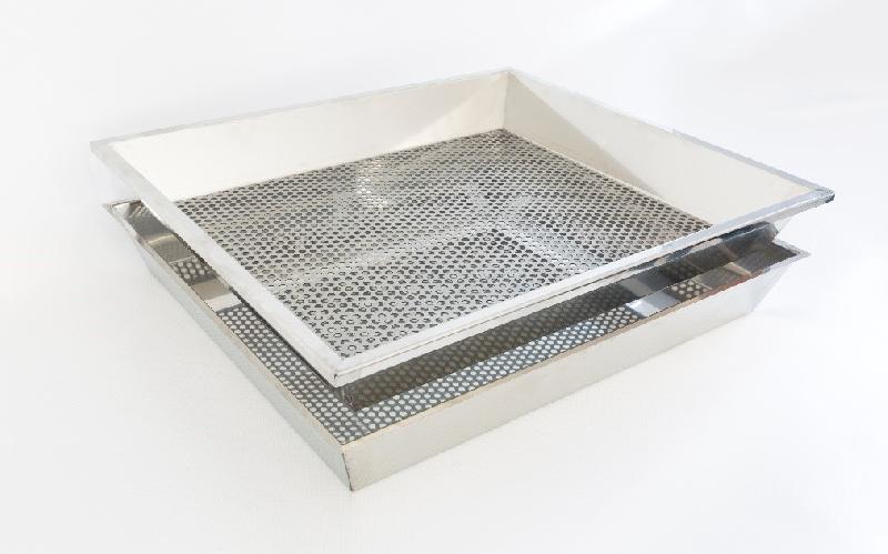 Égouttoir professionnel inox perforé type bac pour churros | Masamar EPTB60_0