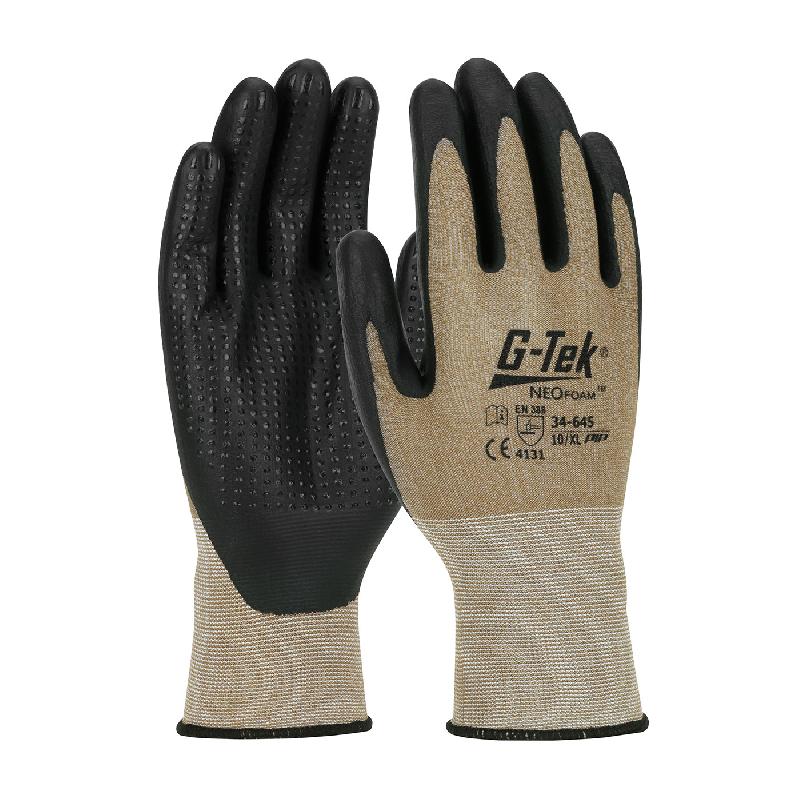 Gants tricot g-tek® enduit neofaom® beige/noir t11 - pip - 34-645-11 - 784373_0