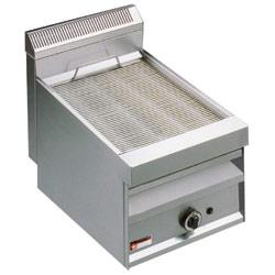 Grill-vapeur gaz avec grille de cuisson en 