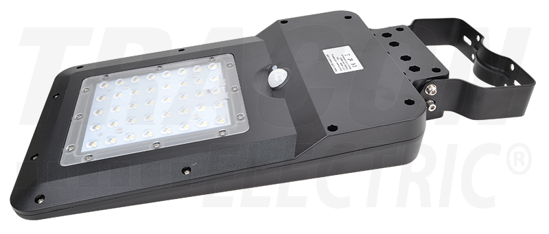 Luminaire de rue LED solaire - détecteur de mouvement - 40 W - 4000 K - 4800 lm - IP65_0