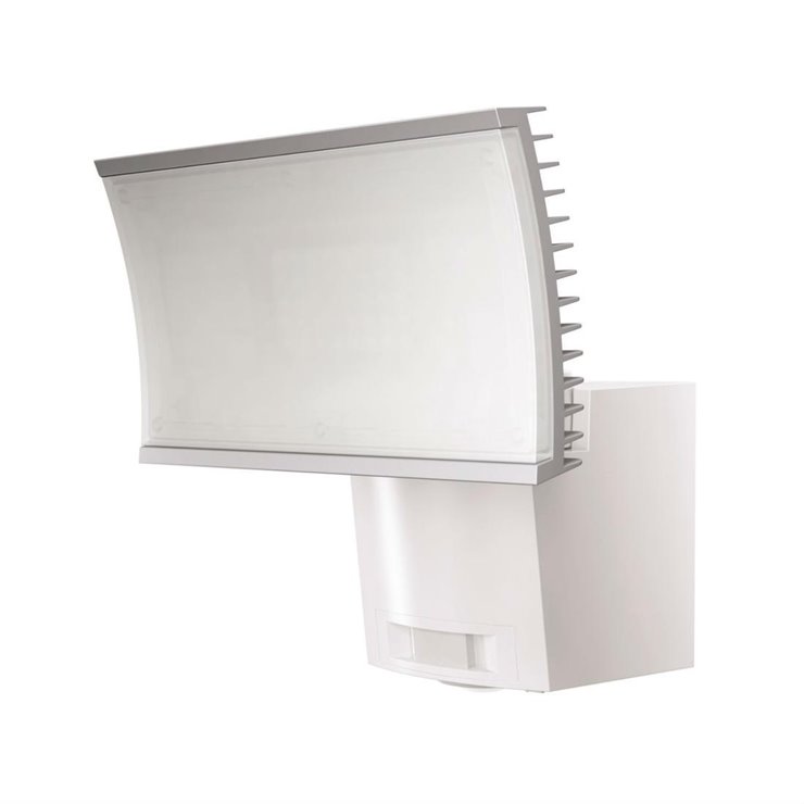 NOXLITE FLOODLIGHT - PROJECTEUR D'EXTÉRIEUR LED CHAUD AVEC DÉTECTEUR BLANC 23W L21CM - LUMINAIRE D'EXTÉRIEUR OSRAM DESIGNÉ PAR