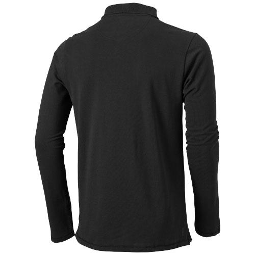 Polo manches longues pour homme Oakville - 100% coton - Maille piquée 200 g/m²_0
